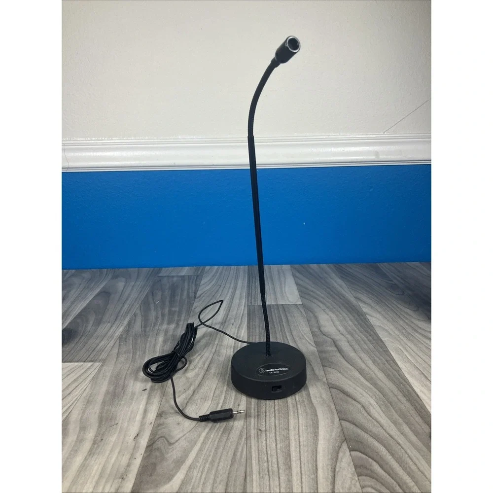 Audio Technica MT858 Condenser Microphone Black Mic - USED